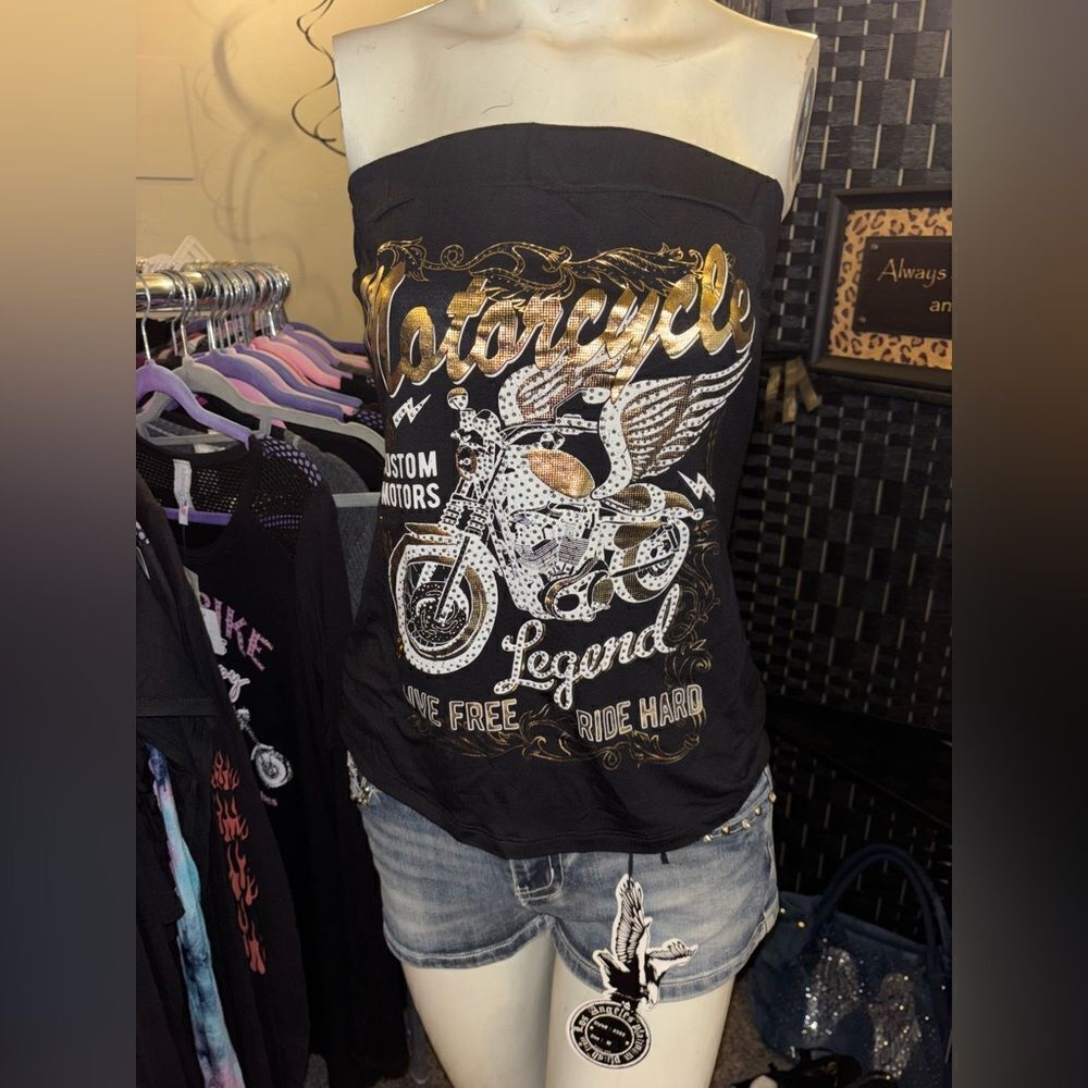 Liberty Wear Motorcycle Legend Tube Top